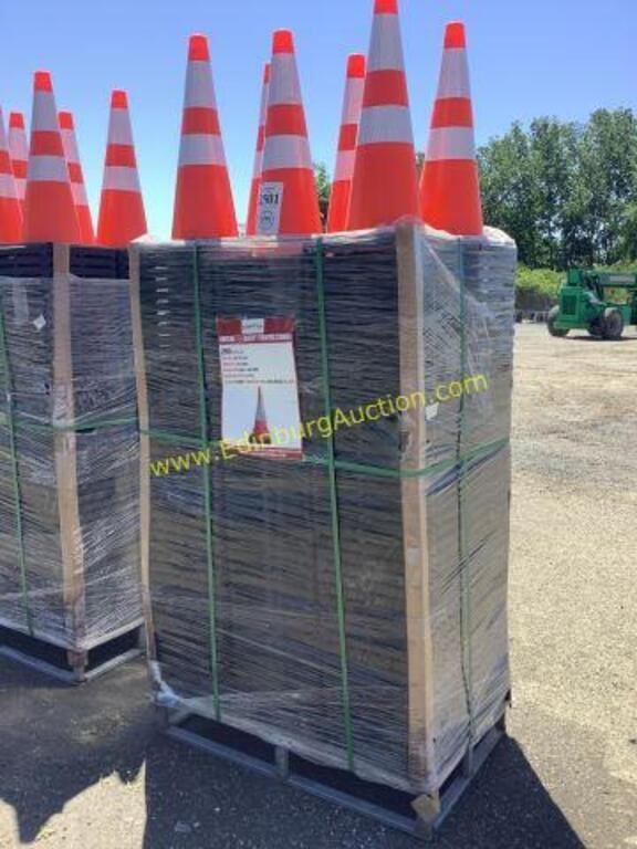 250 NEW SAFETY TRAFFIC CONES