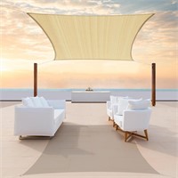 Colourtree 12  x 18  Beige Sun Shade Sail