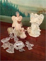 Angel Christmas lot 5 inch to 8 1/2 inch high