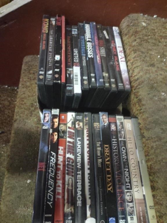 (25) DVD's Assorted Titles