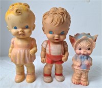 Ruth E. Newton Rubber Dolls, Vintage