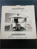 New in Box 5 Quart Commercial Chafing Dish
