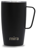 P3745  MIRA 18oz Coffee Mug, Black