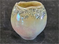 VTG McKennell Art Pottery Mini Vase - Note
