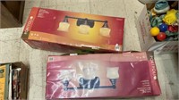 Lot of two vanity bar lights, new in the