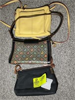 GROUP OF 3 DOONEY AND BOURKE PURSES