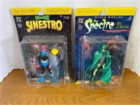DC Sinestro and Spectre 7in Action Figures