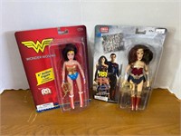 (2)  8in Wonder Women Action Figures, Mego
