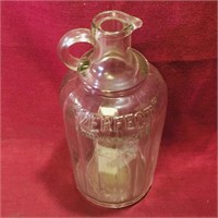 "Perfect" Glass Vinegar Cruet (7 1/4" Tall)