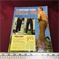 1968 Simpsons-Sears Fall Sale Catalogue