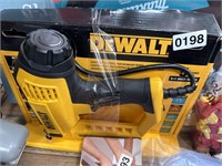 DEWALT ELECTRIC STAPLER/NAILER RETAIL $270