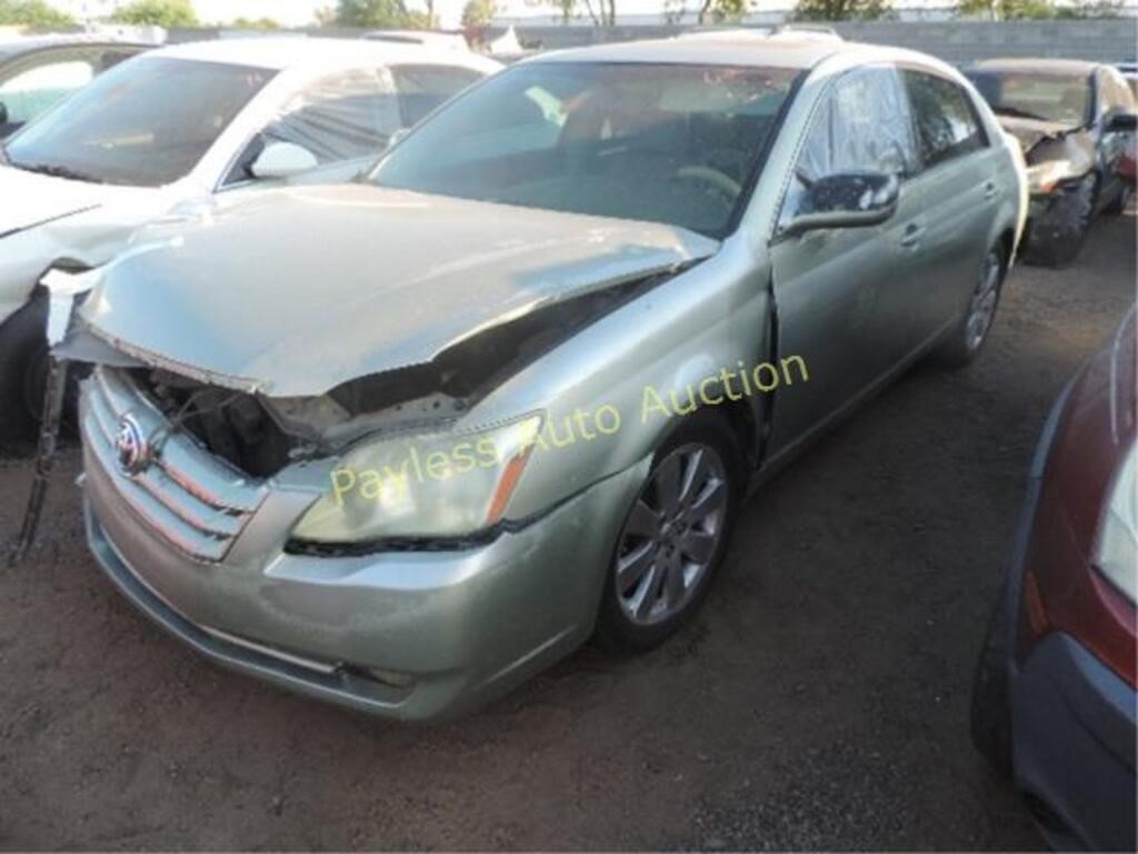 2005 Toyota Avalon 4T1BK36B05U022654 Green