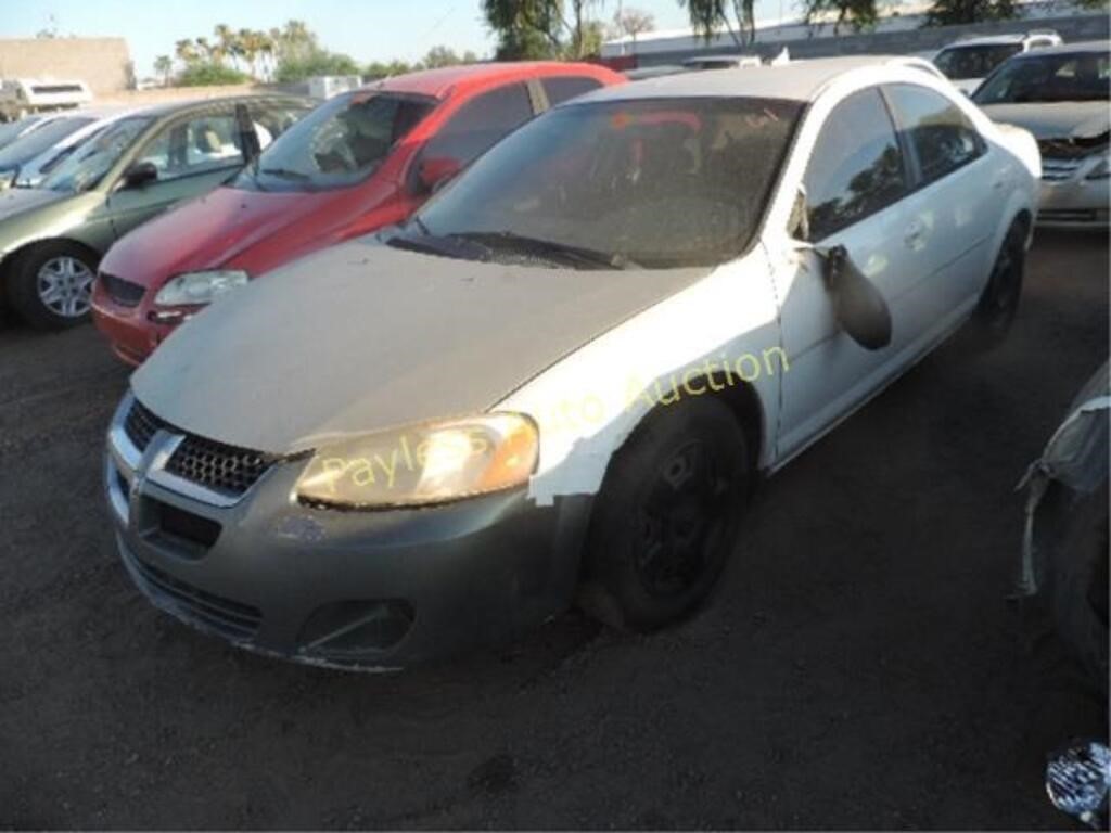 2006 Dodge Stratus 1B3AL46T26N221097 White