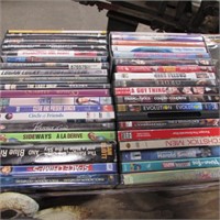 BOX OF DVDS