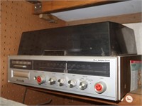Vintage Panasonic 8-Track/Turntable/Receiver