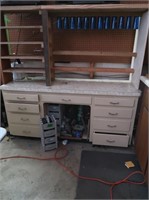 Garage/Workshop 9-Drawer Storage Unit 51x19x62