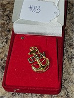 United States Navy lapel pin