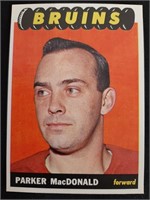 1965-66 Topps NHL Camille Parker MacDonald Card