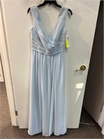 Bridesmaid Dress - Light Blue. SIZE 16