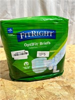 New OptiFit FitRIght adult diapers size LRG