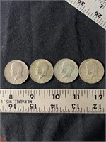 Kennedy Half-Dollars - 1967x2, 1968, 1979