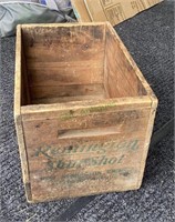 Antique Remington ammunition shipping box