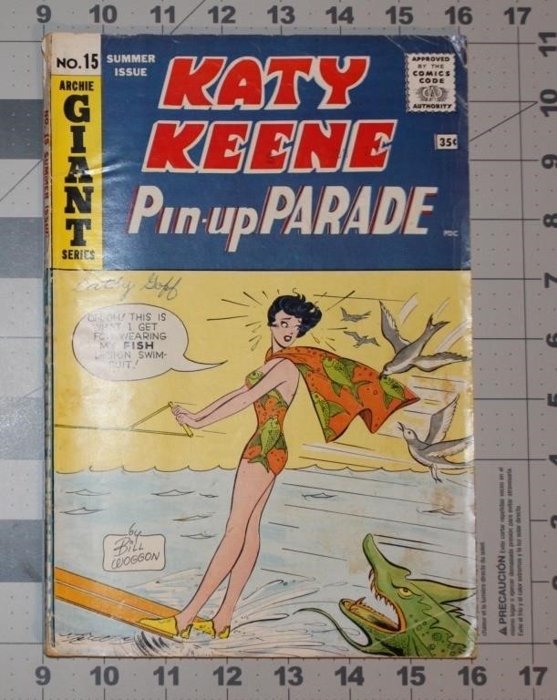 Katy Keene Pin Up Parade #15 Jul 1961