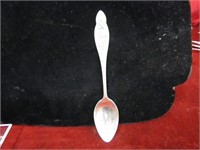 Antique Sterling Silver Advertising Spoon.