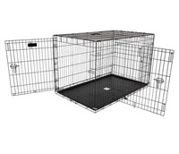 NEW- Precision Pet Black Crate 2 Door - 30"