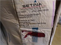 Setina #2VS coated poly partition caravan