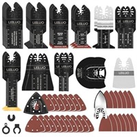 LEILUO 116 Pcs Multitool Blade Kits Cutting and