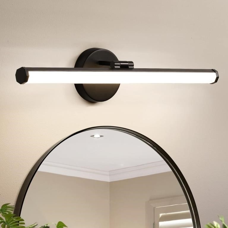 Modern Black Vanity Light - 18W