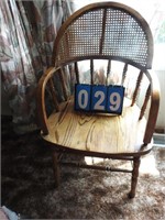 Cane Wood Chair