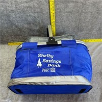 Insulated Cooler Bag w/Metal Handle