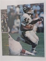 2pc 1968 Sports Illustrated Football Poster Lot