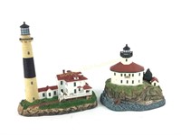 Two Collectible Harbour Lights lighthouse