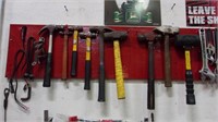 Assorted Hammers and Wrenches