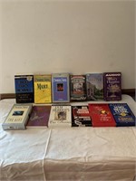 BOOKS ON CASSETTES-AUDIO LOT