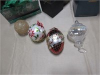 Glass ornaments