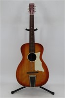 Silvertone Acoustic Guitar w/Stand