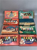8 Boxes of Vintage Christmas Lights