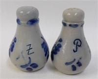 Cobalt Decorated Salt Glaze Stoneware