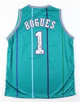 Muggsy Bogues Signed Jersey (Beckett)