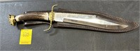 Large Whitetail Cutlery Knife in Sheath