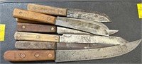 Large Vintage Knives
