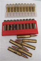 (10) Rounds of 35 rem, (10) rounds of 22-250 rem,