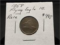 1858 Flying Eagle Penny
