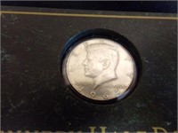 Kennedy Half Dollar 1964 in Case