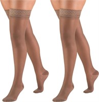 Truform Lites Thigh High, X-Large, Taupe