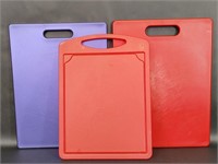 Various Plastic Cutting Boards